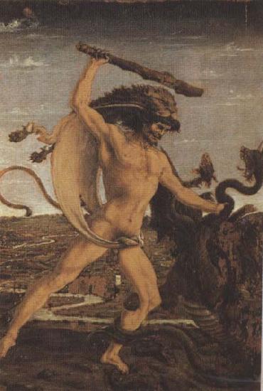 Sandro Botticelli ANtonio del Pollaiolo Hercules and the Hydra
